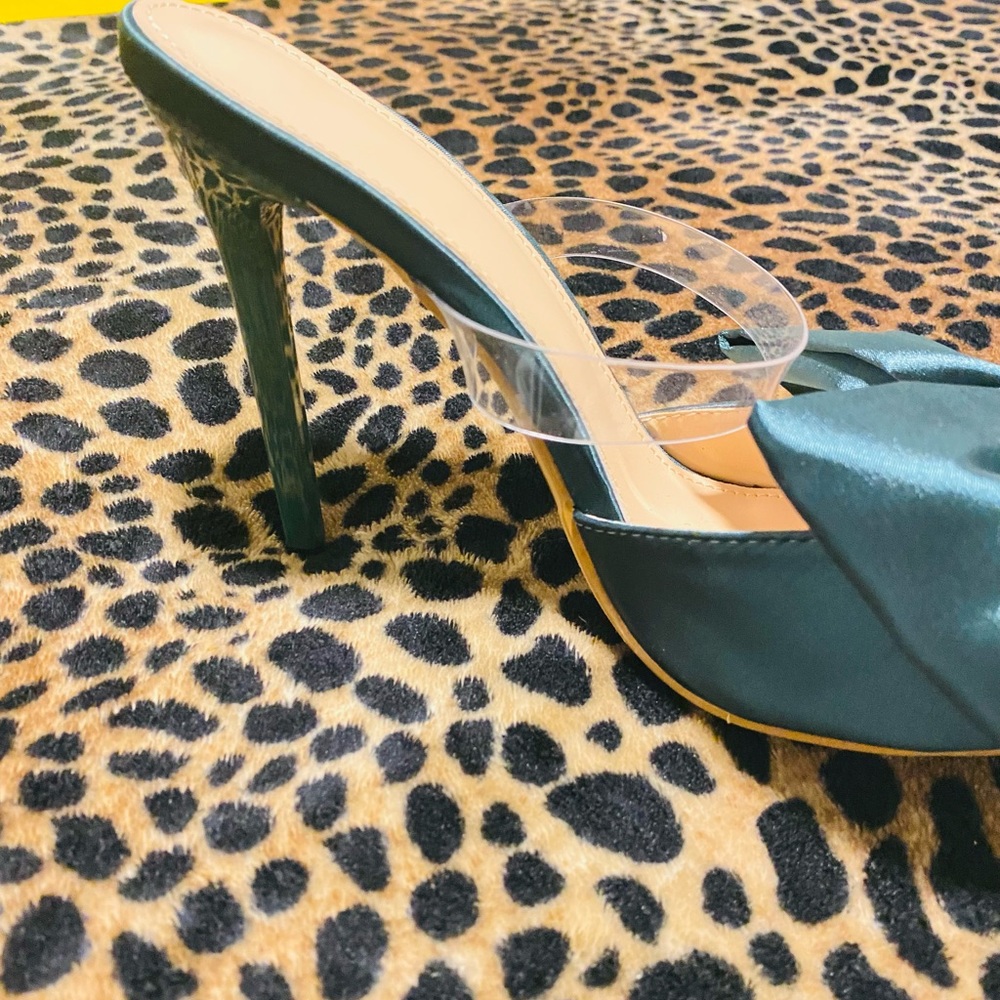 Mule Heel Sandal Open Toe - 9.5 - image 4